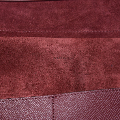 Celine Grained Calfskin Mini Belt Bag Light Burgundy 7 of 7