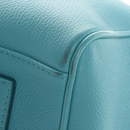 Louis Vuitton Veau Cachemire SC Bag PM Turquoise 12 of 14