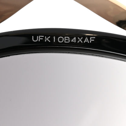 Gucci Round Frame Injected GG0226S Sunglasses Black 7 of 10