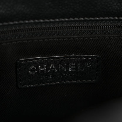 Chanel Caviar Quilted Petit Shopping Tote PST Black 6 of 15