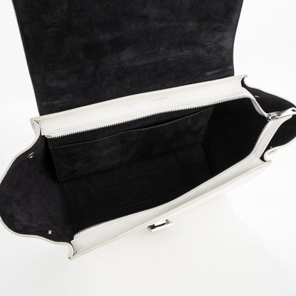 Celine Liege Calfskin Small Trapeze White 5 of 6