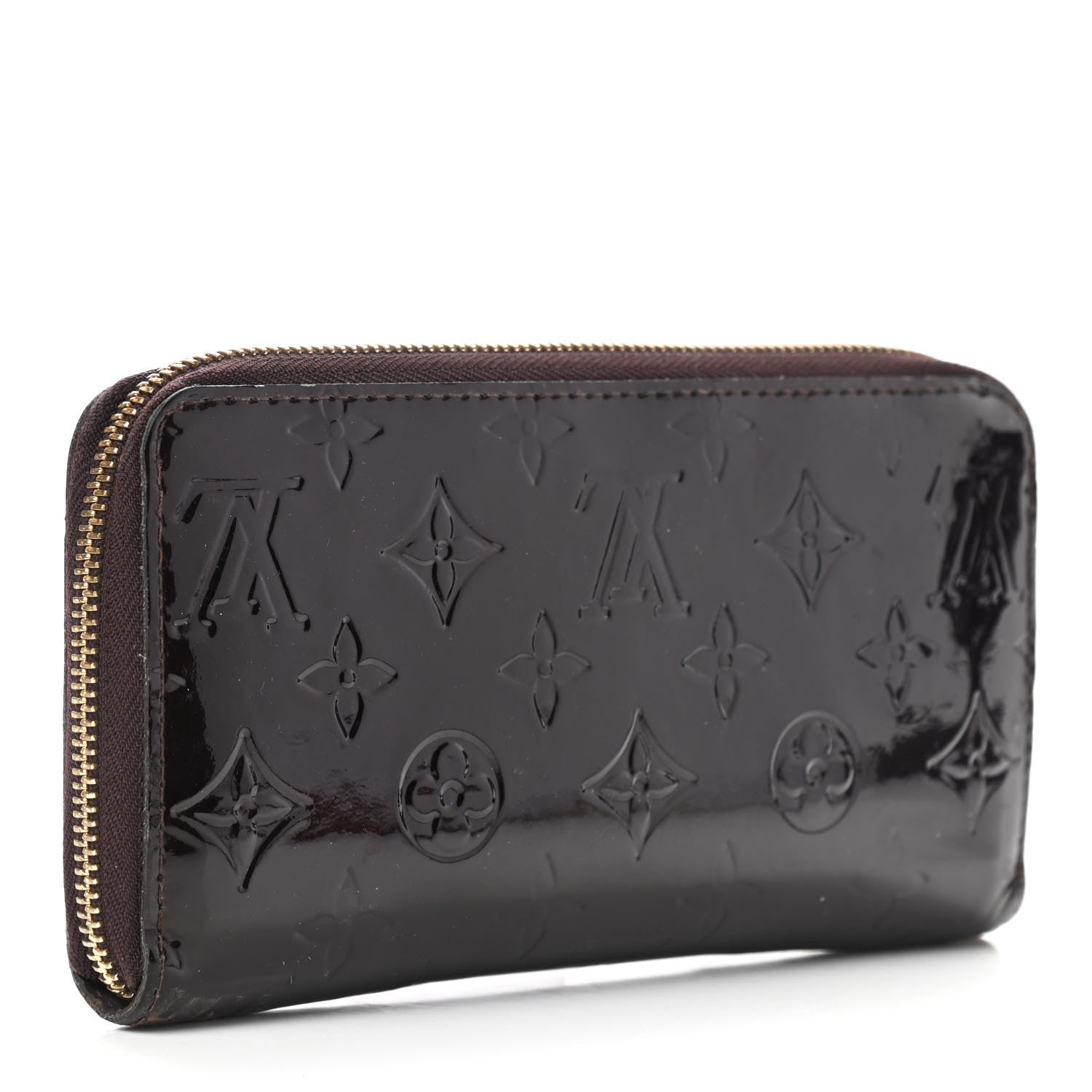 Louis Vuitton Vernis Zippy Wallet Amarante 3 of 9