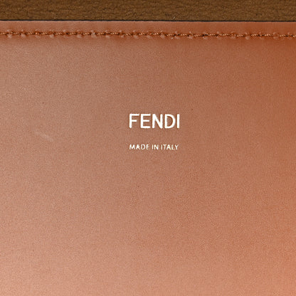 Fendi Vitello King Plexiglass Medium Fendi Sunshine Shopper Tote Cuoio 6 of 11