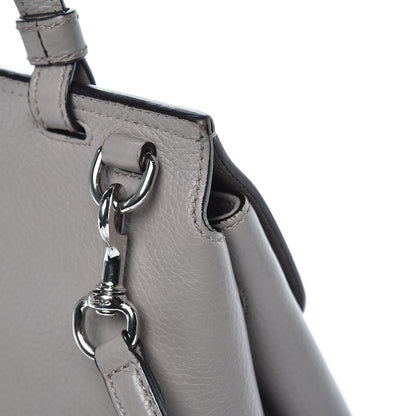 Gucci Cellarius Calfskin Small Bamboo Daily Top Handle Bag Storm Grey 13 of 13