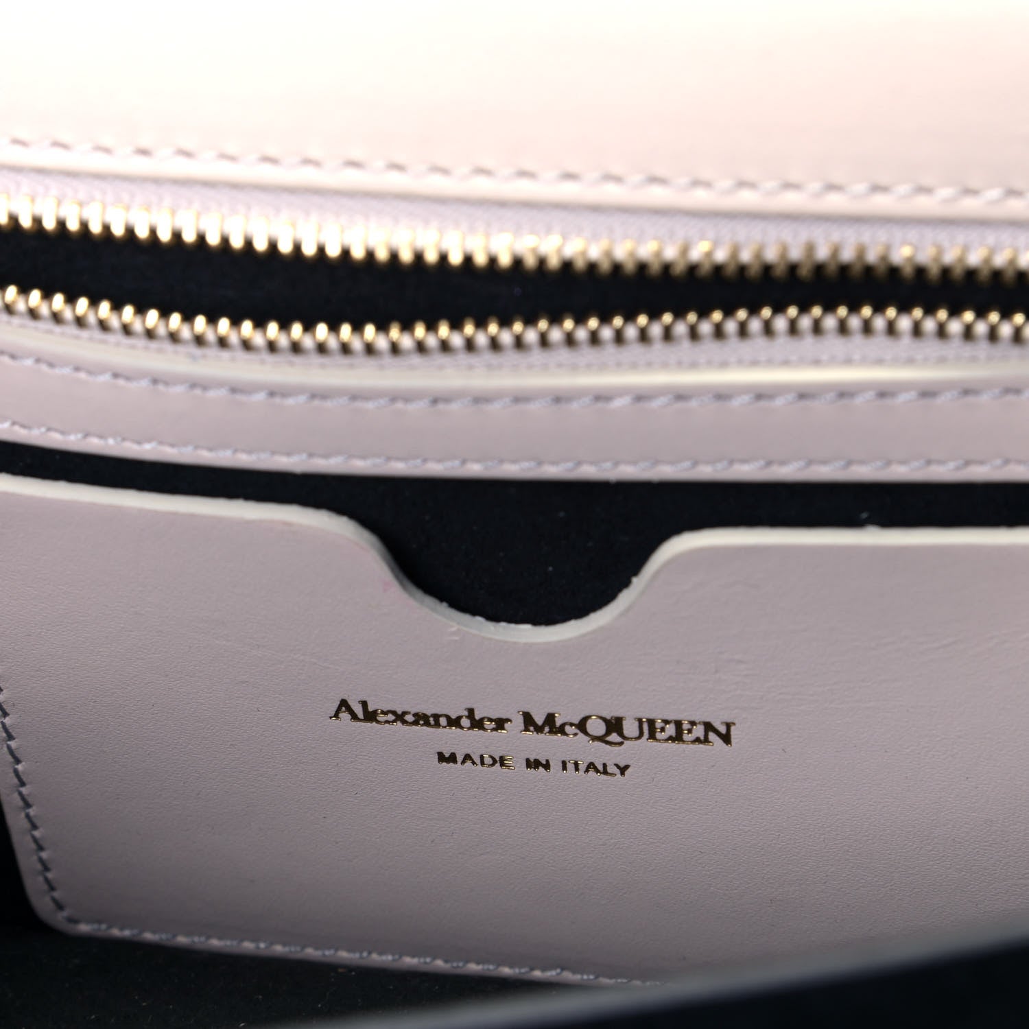 Alexander McQueen Calfskin Knuckle Crossbody Off White 5 of 5