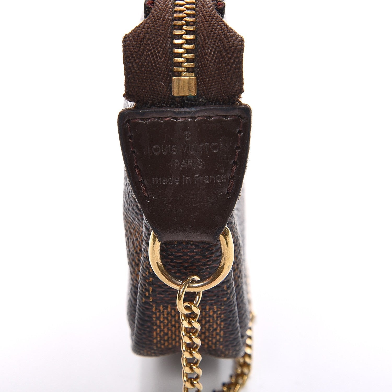 Louis Vuitton Damier Ebene Mini Pochette Accessories 6 of 12