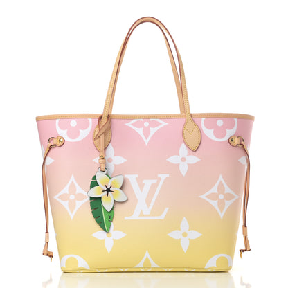 Louis Vuitton Monogram Giant By The Pool Neverfull MM Light Pink 3 of 11