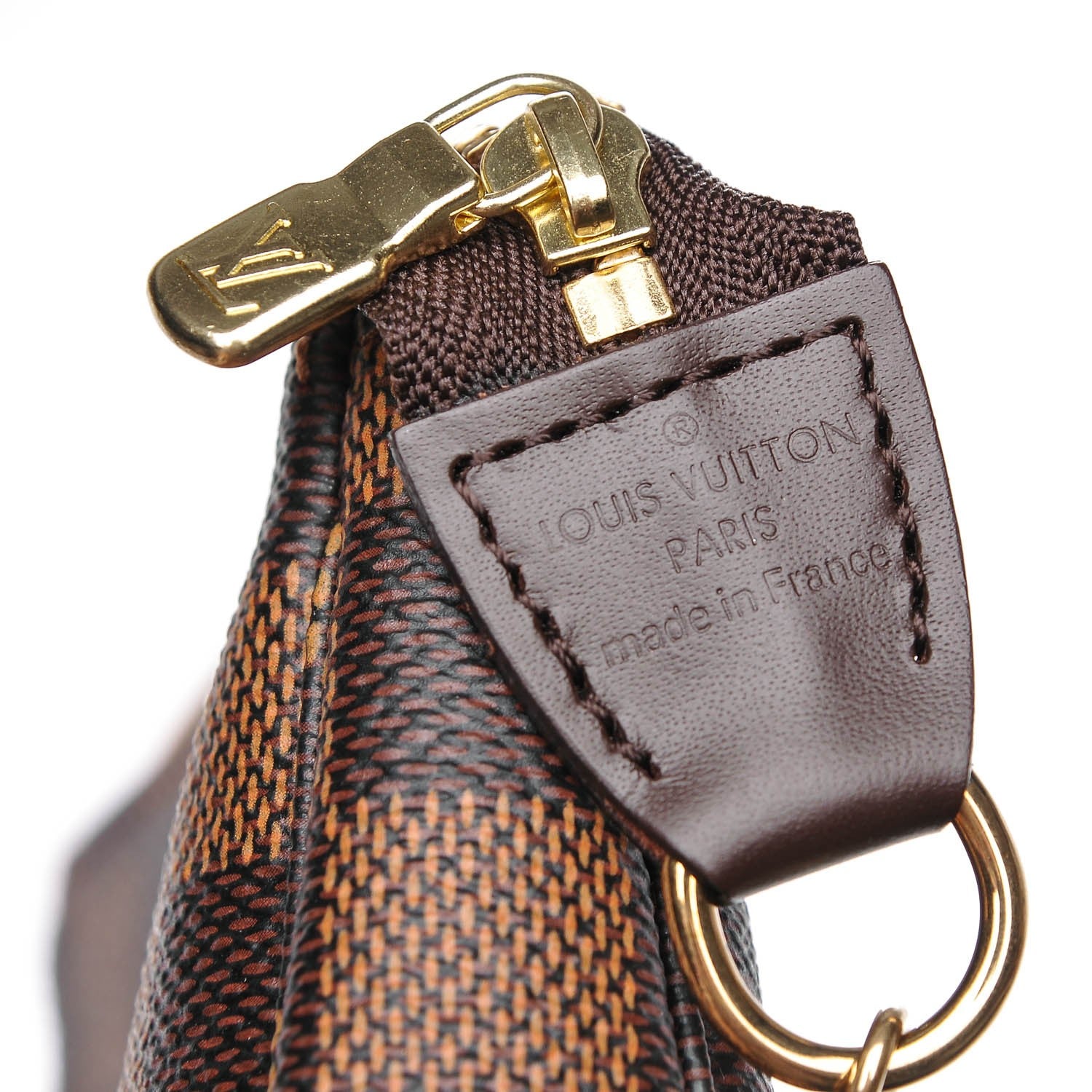 Louis Vuitton Damier Ebene Mini Pochette Accessories 6 of 7