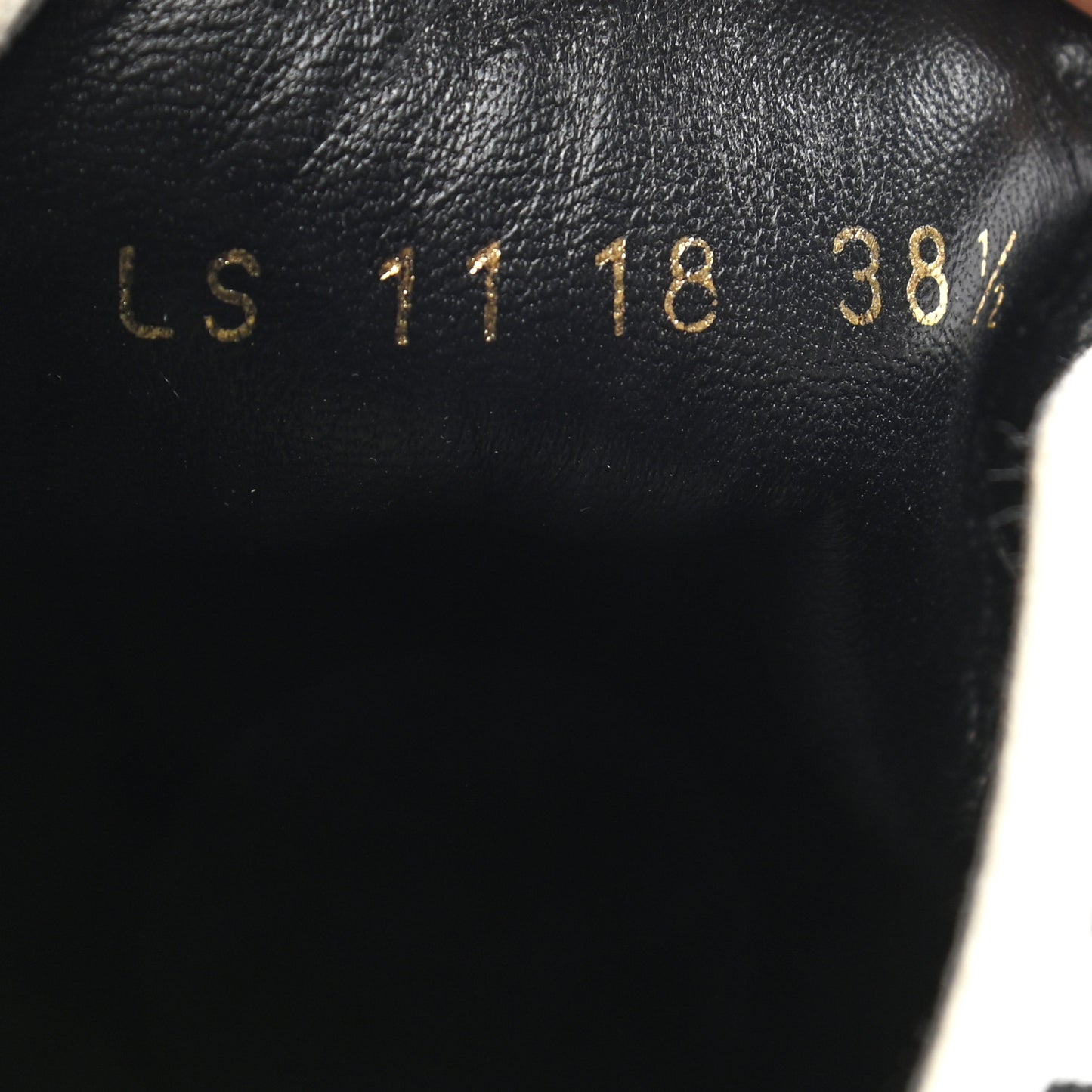 Canvas Oblique Walk'N'Dior Low Top Sneakers 38.5 Black