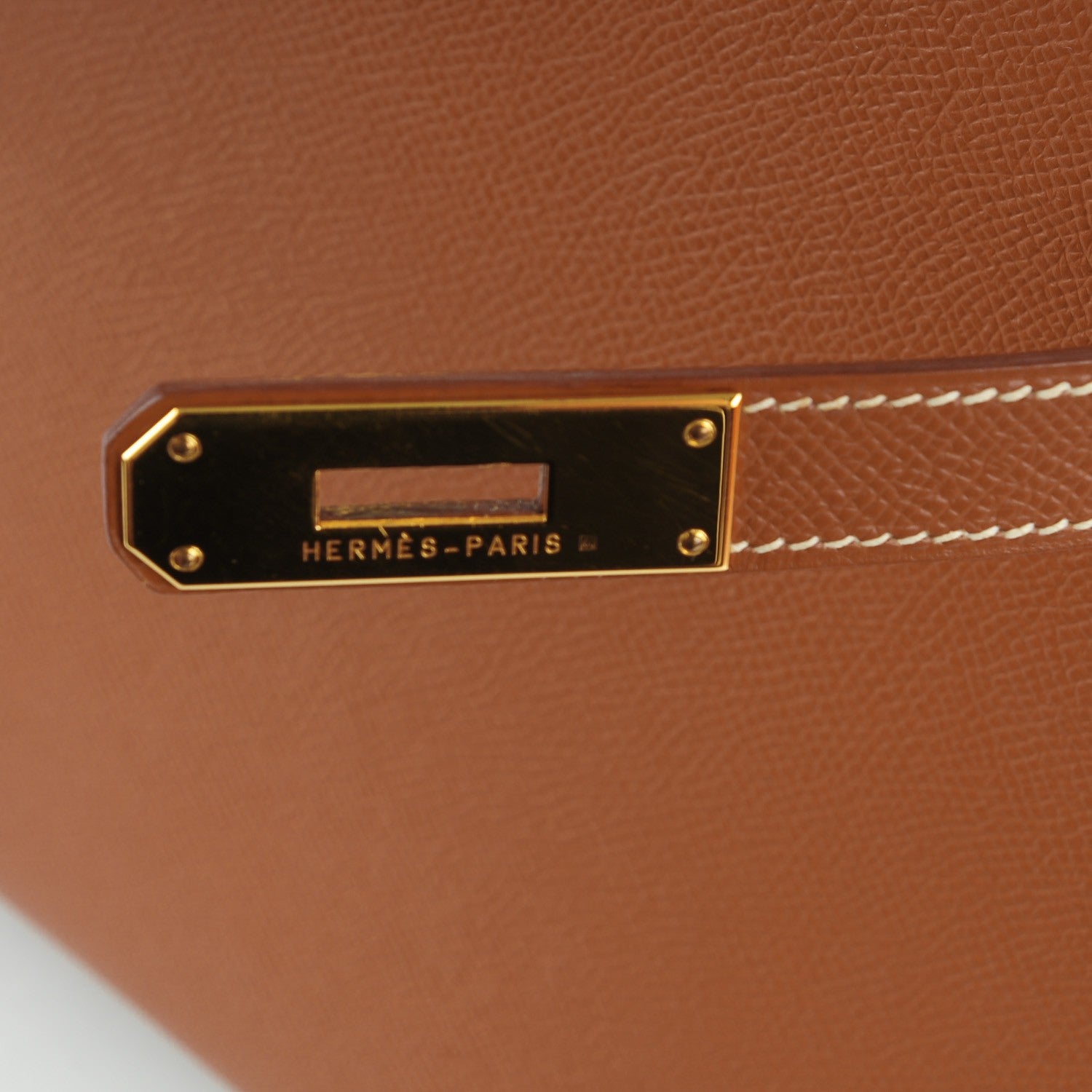 Hermes Epsom Kelly Sellier 32 Gold 9 of 26