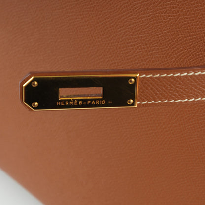 Hermes Epsom Kelly Sellier 32 Gold 9 of 26