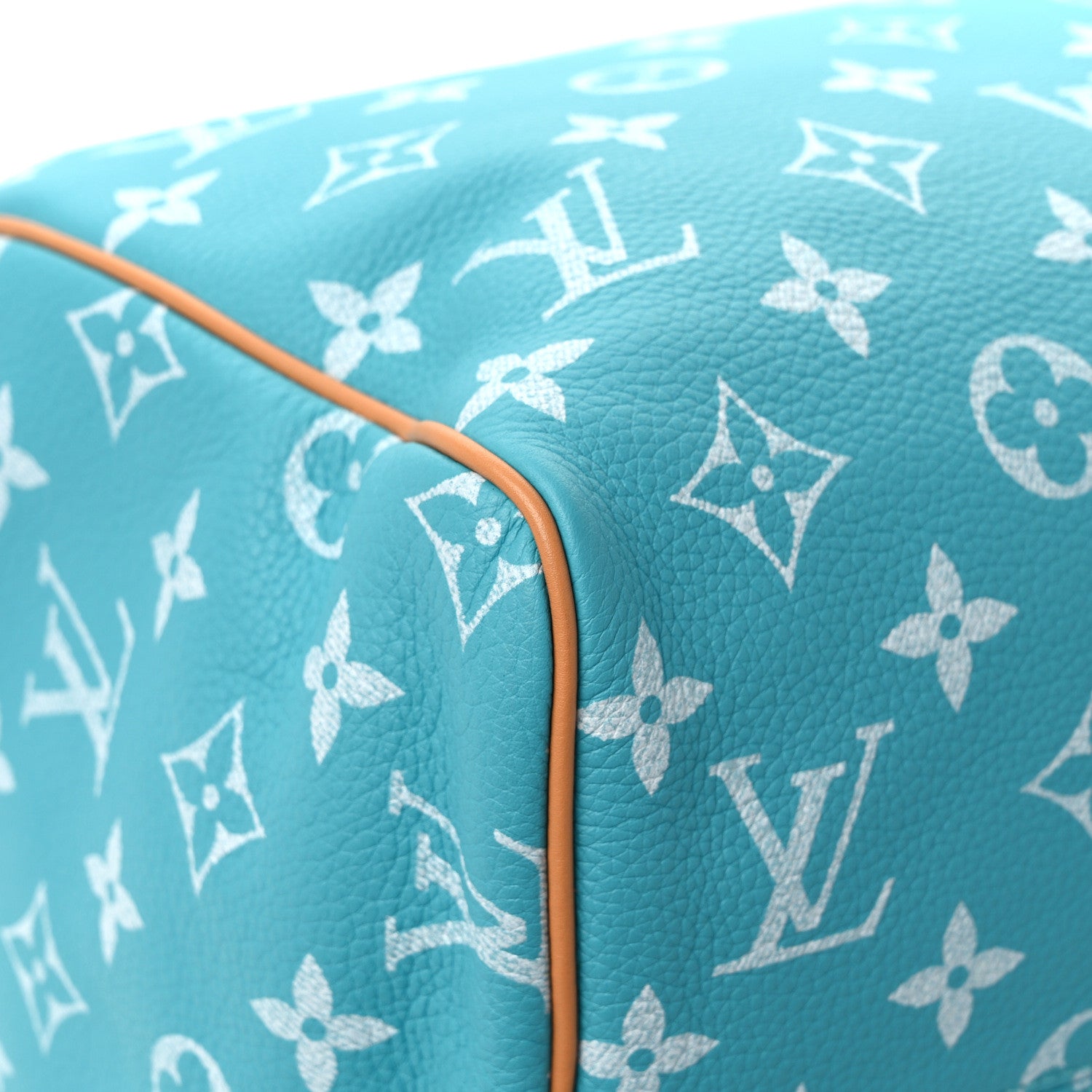 Louis Vuitton Calfskin Monogram Speedy P9 Bandouliere 40 Turquoise 14 of 15