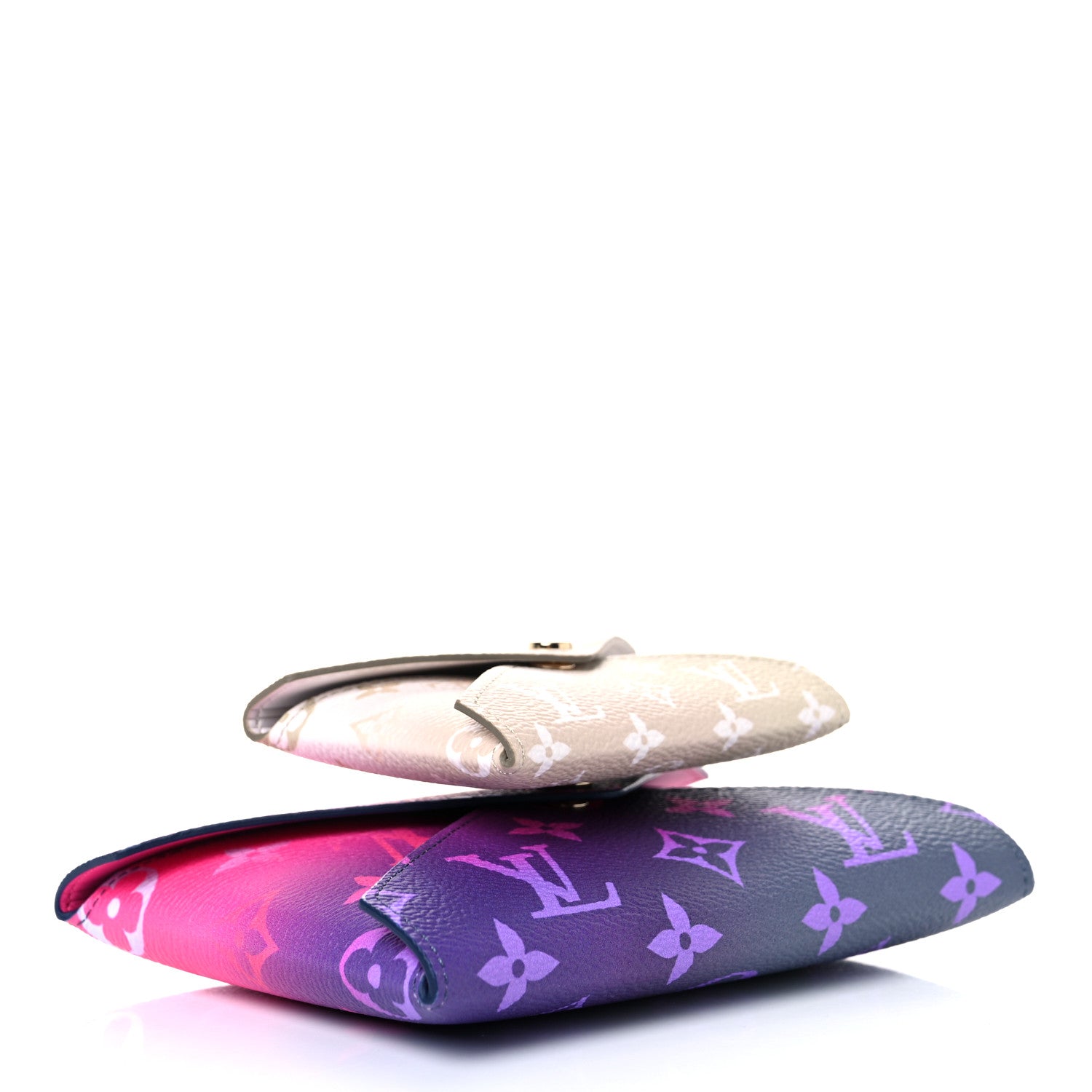 Louis Vuitton Monogram Giant Spring In The City Kirigami Pochette Set Midnight Fuchsia Sunset Kaki 4 of 9