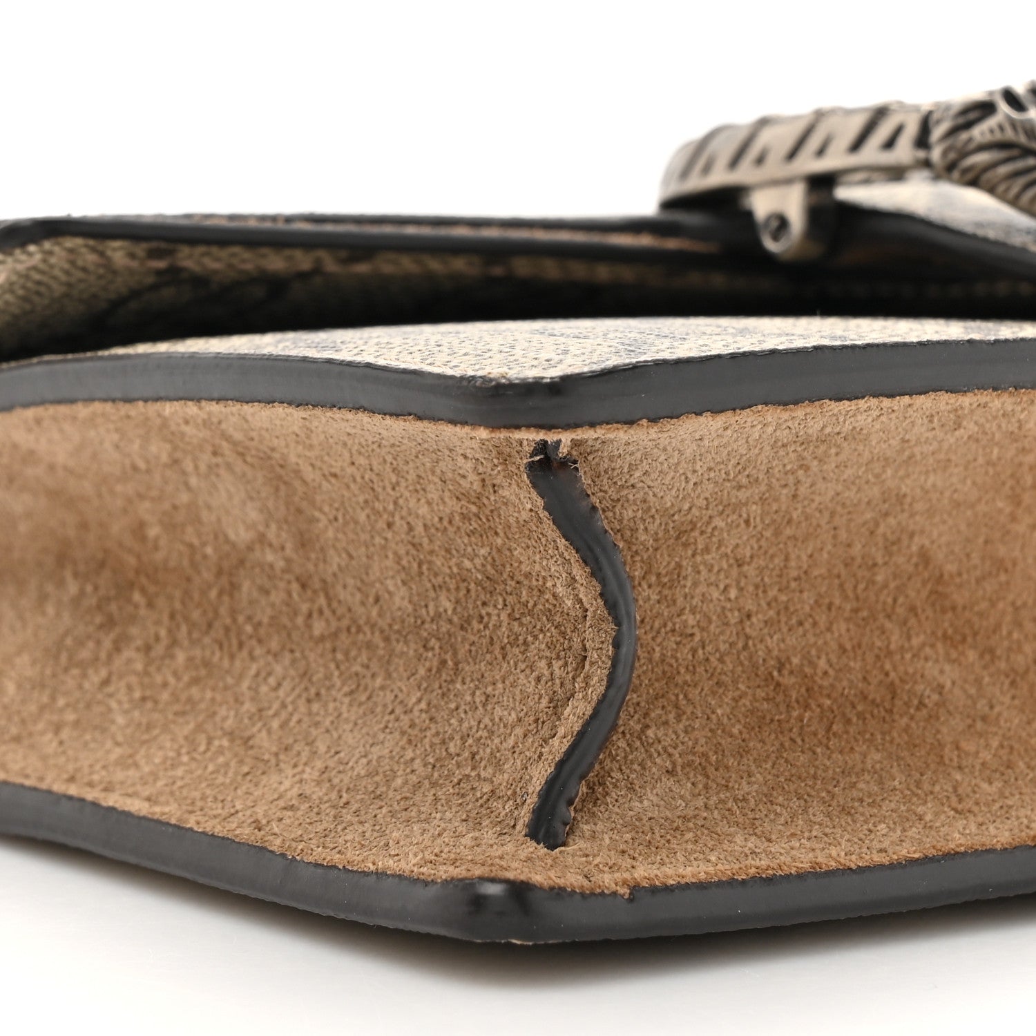 Gucci GG Supreme Monogram Super Mini Dionysus Shoulder Bag Taupe 9 of 15