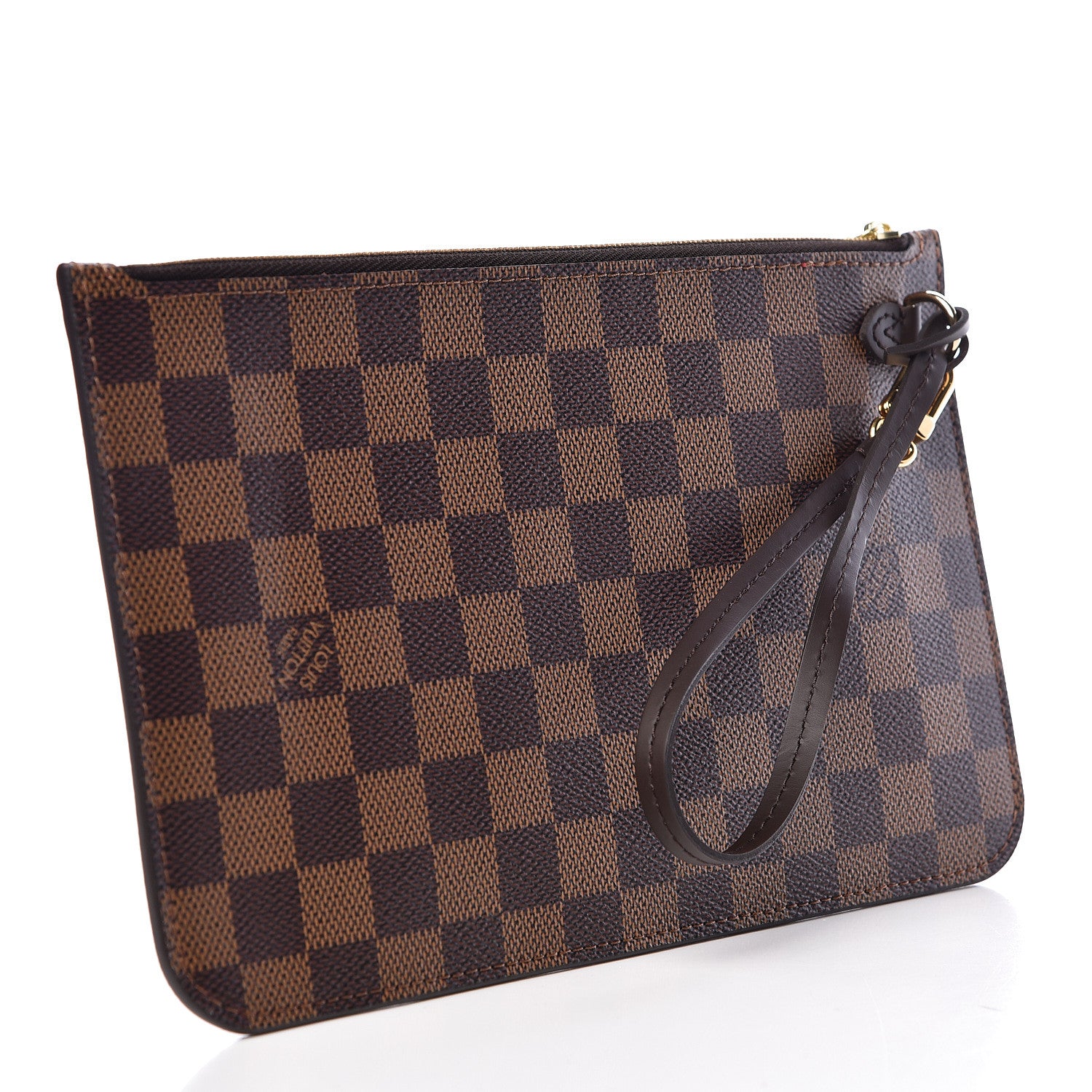 Louis Vuitton Damier Ebene Neverfull MM GM Pochette 3 of 8