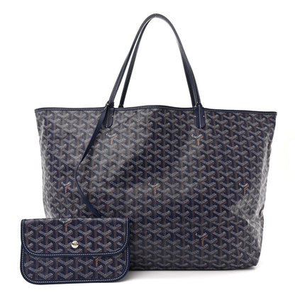 Goyard Goyardine Saint Louis GM Navy 3 of 12