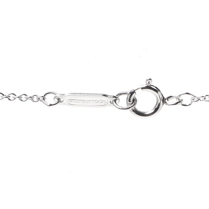 Tiffany Platinum Diamond Small Heart Lock Pendant Necklace 4 of 5
