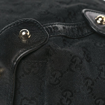 Gucci Monogram Small Pelham Shoulder Bag Black 10 of 11