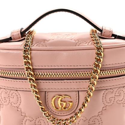 Gucci Calfskin GG Matelasse Mini Top Handle Bag Perfect Pink 7 of 10