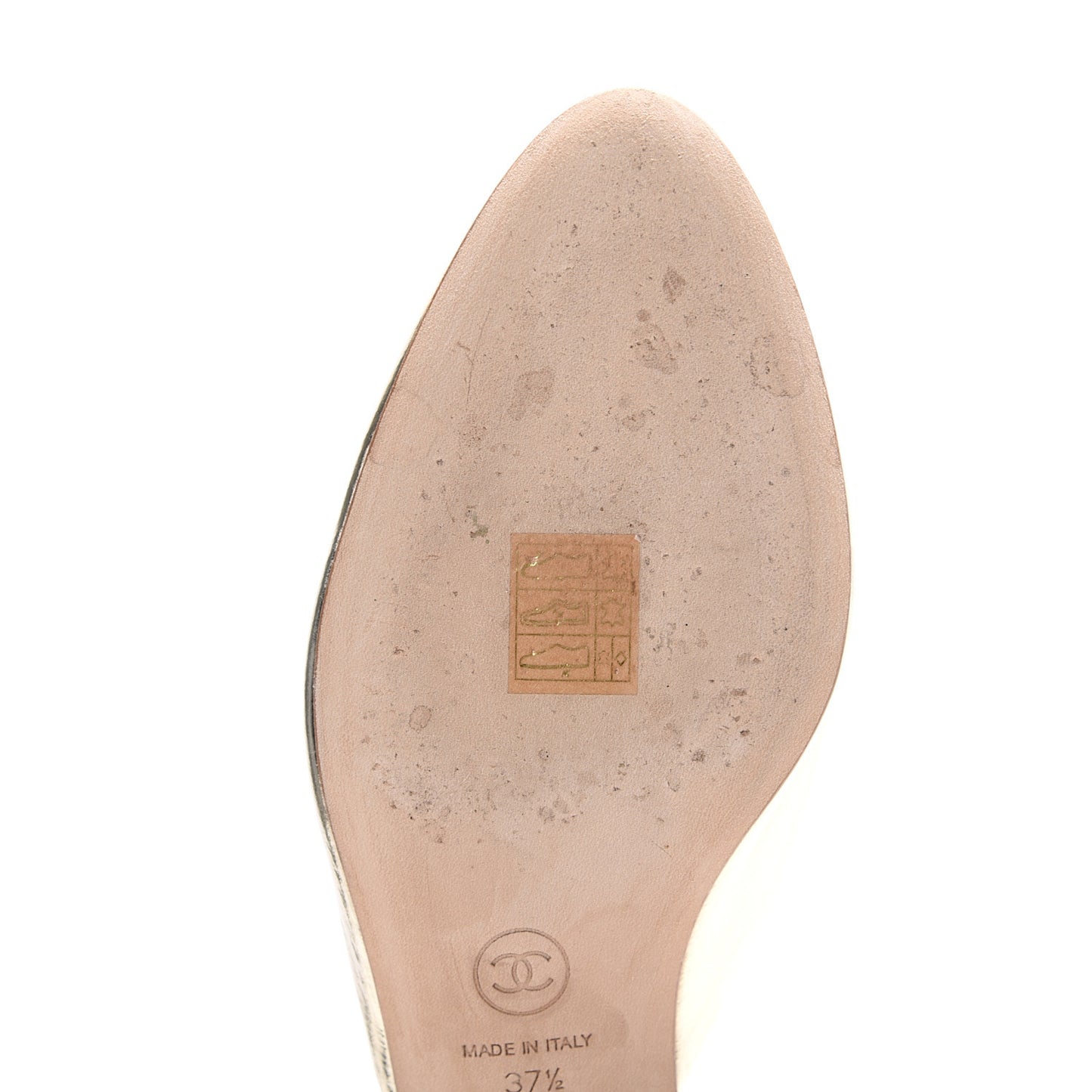 Metallic Sheepskin Mules 37.5 Gold