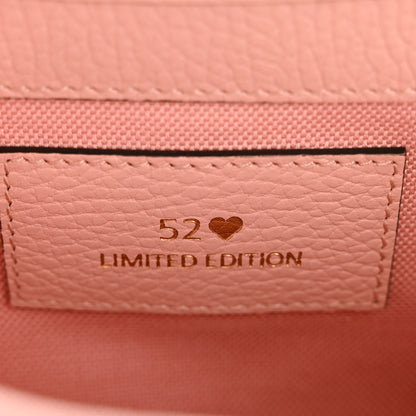 Gucci New Denim GG Monogram Calfskin Love Parade Small Jackie 1961 Hobo Light Pink 8 of 15