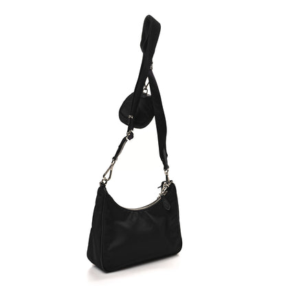 Prada Nylon Re-Edition 2005 Shoulder Bag Black 3 of 10