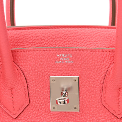 Hermes Togo Birkin 30 Rose Lipstick 6 of 10
