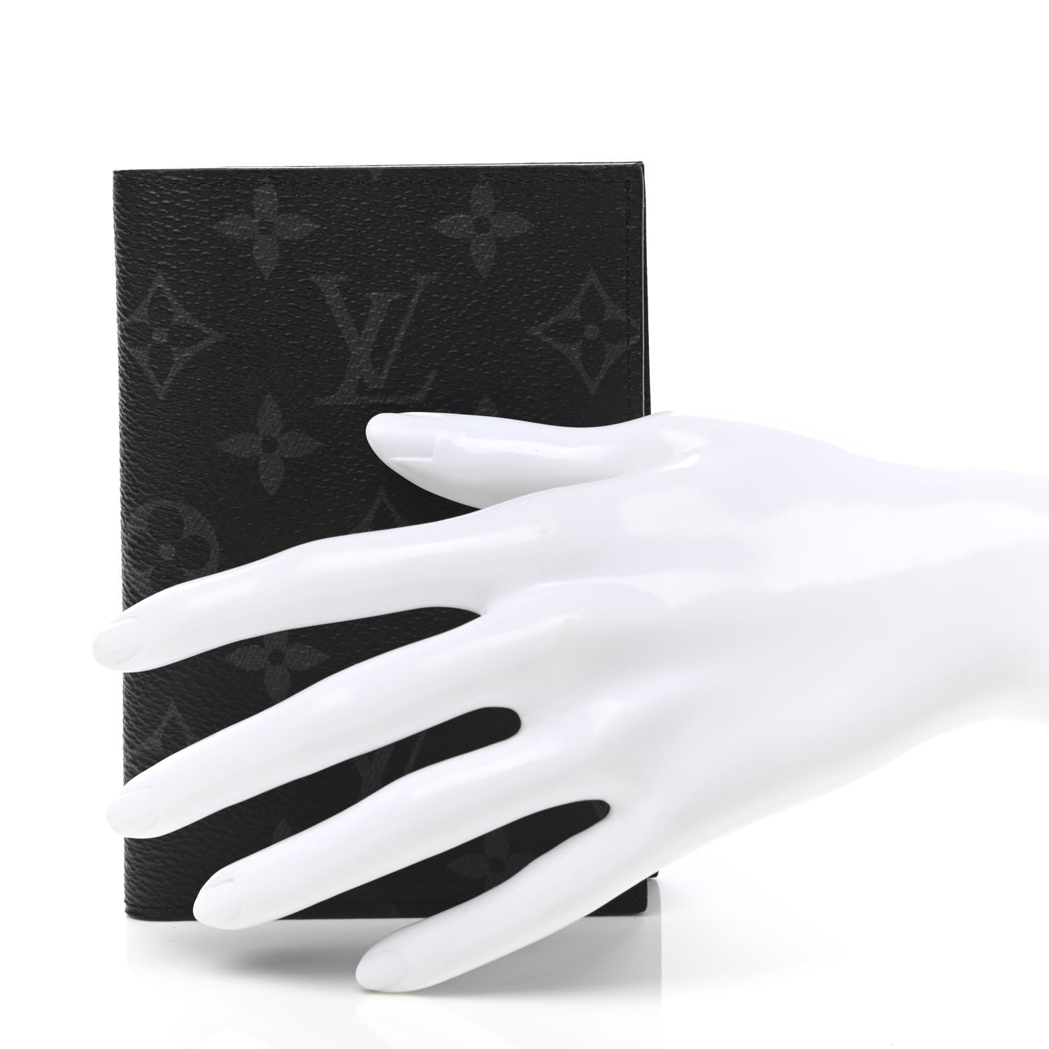 Louis Vuitton Monogram Eclipse Passport Cover 2 of 6