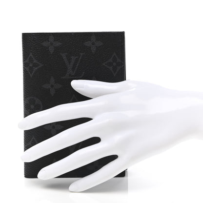 Louis Vuitton Monogram Eclipse Passport Cover 2 of 6