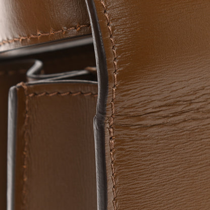 Celine Box Calfskin Teen Classic Box Flap Bag Camel 11 of 12