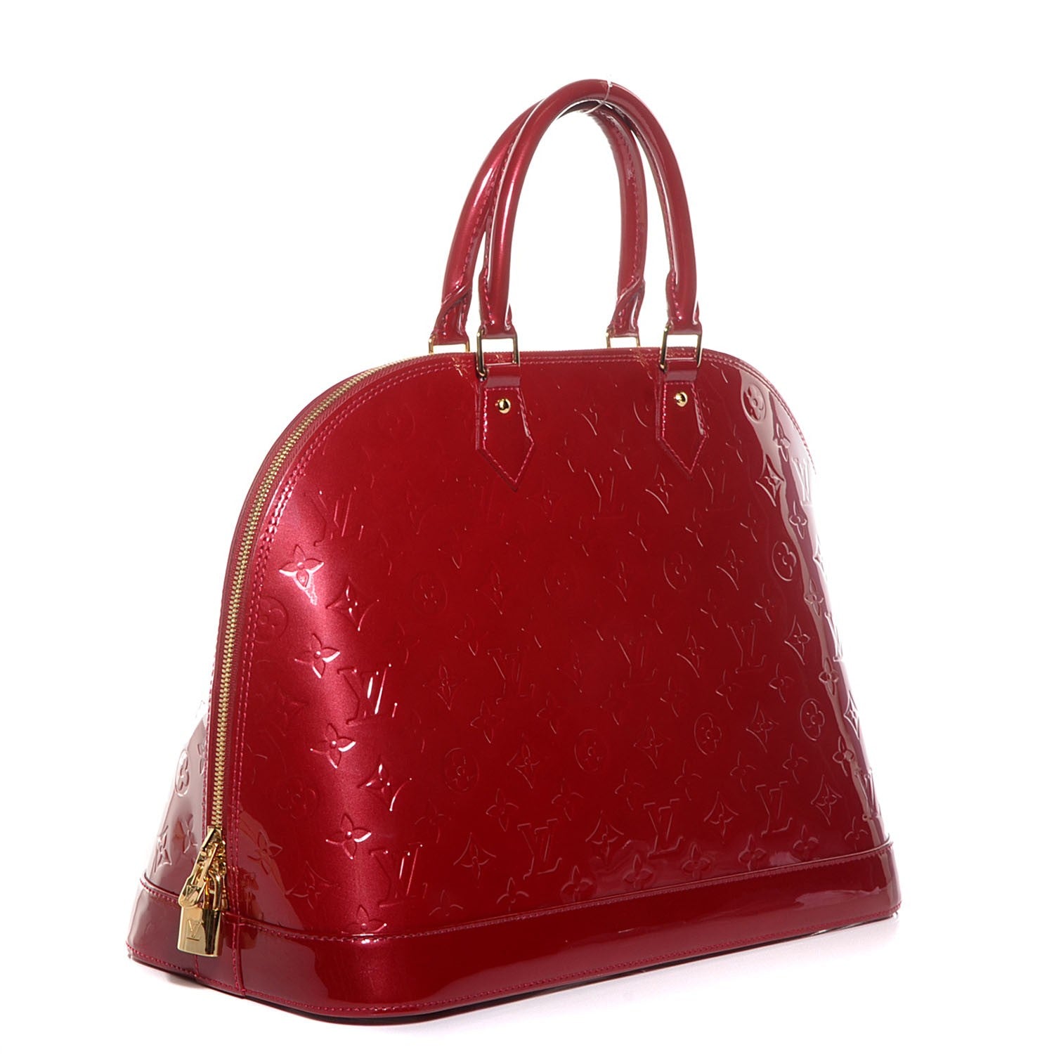 Louis Vuitton Vernis Alma GM Pomme D'Amour 3 of 7