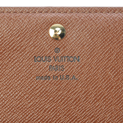 Louis Vuitton Monogram Porte-Monnaie Tresor Wallet 6 of 7