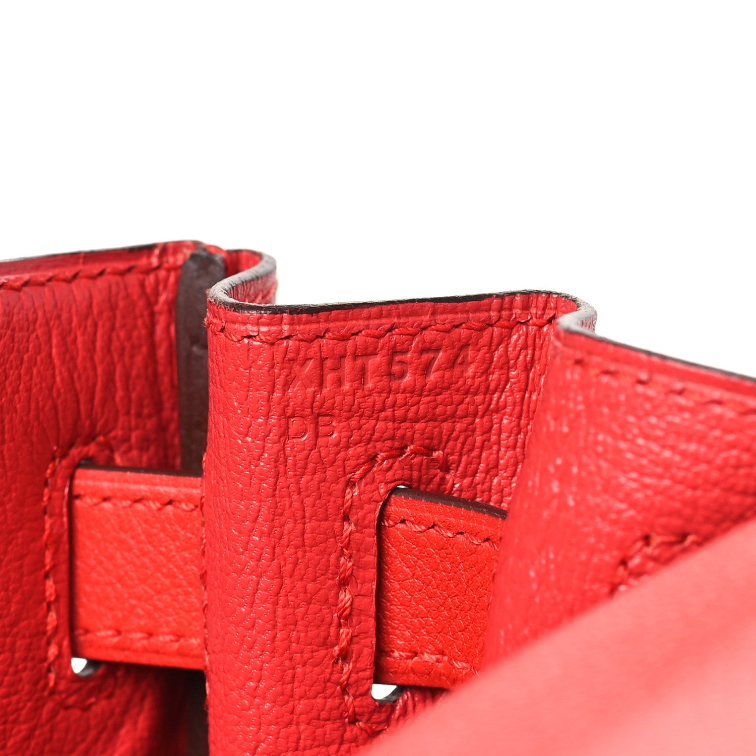 Hermes Evercolor Kelly Retourne 28 Rouge Tomate 7 of 10
