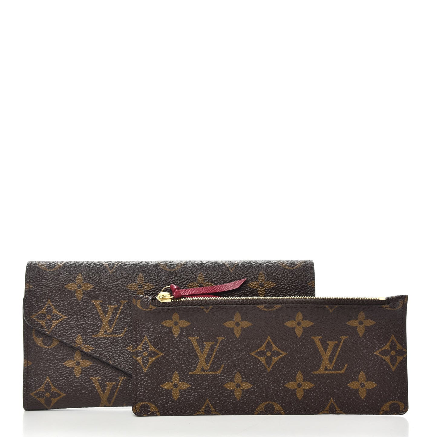 Monogram Josephine Wallet Fuchsia