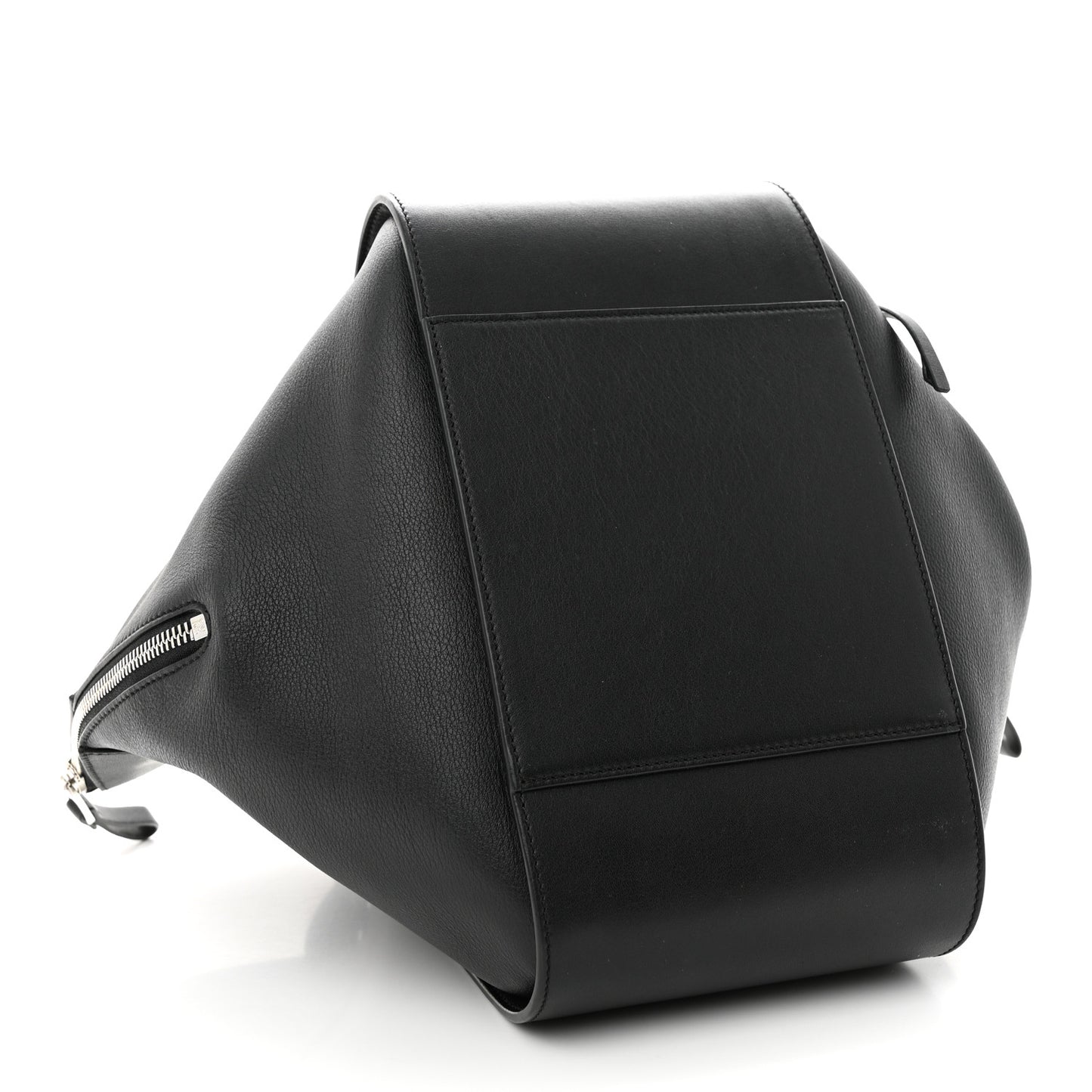 Calfskin Small Hammock Shoulder Bag Black