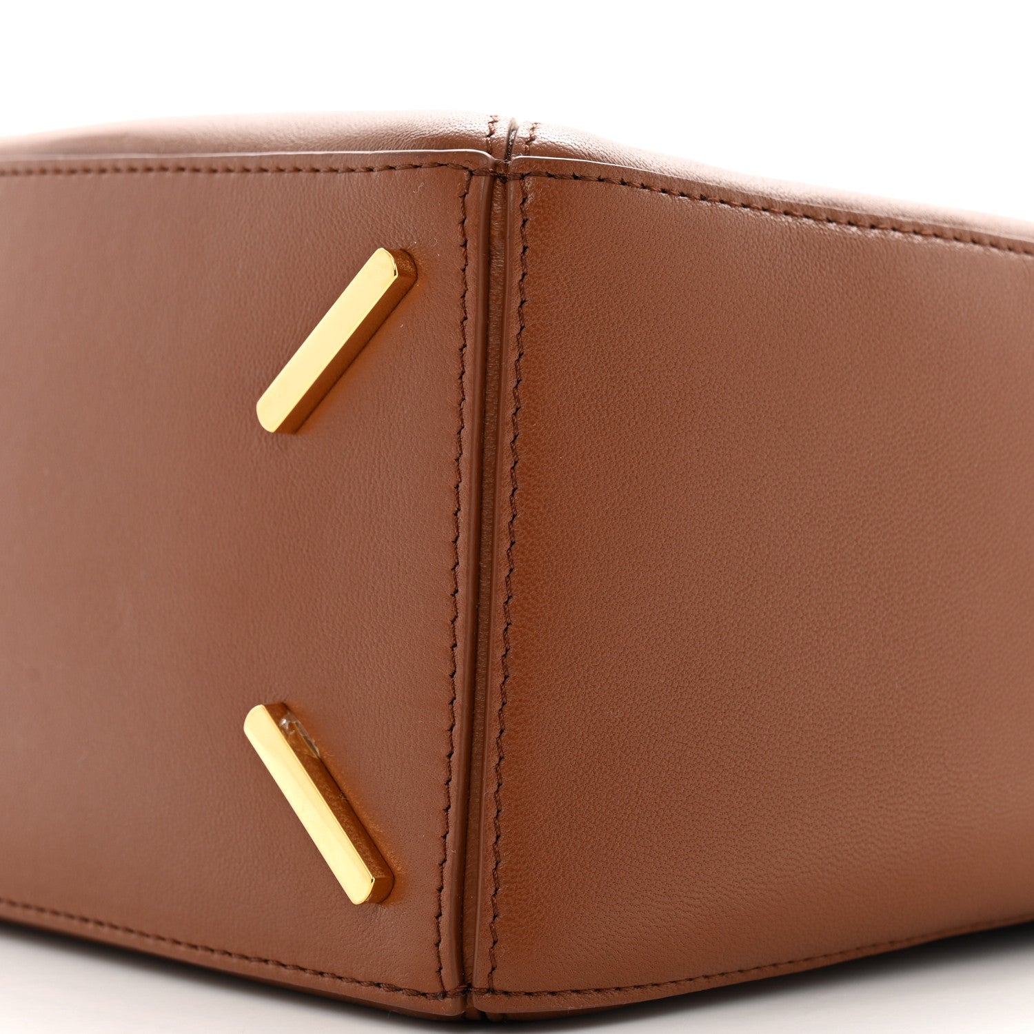 Loewe Nappa Lambskin Small Featherlight Puzzle Bag Pecan 9 of 11