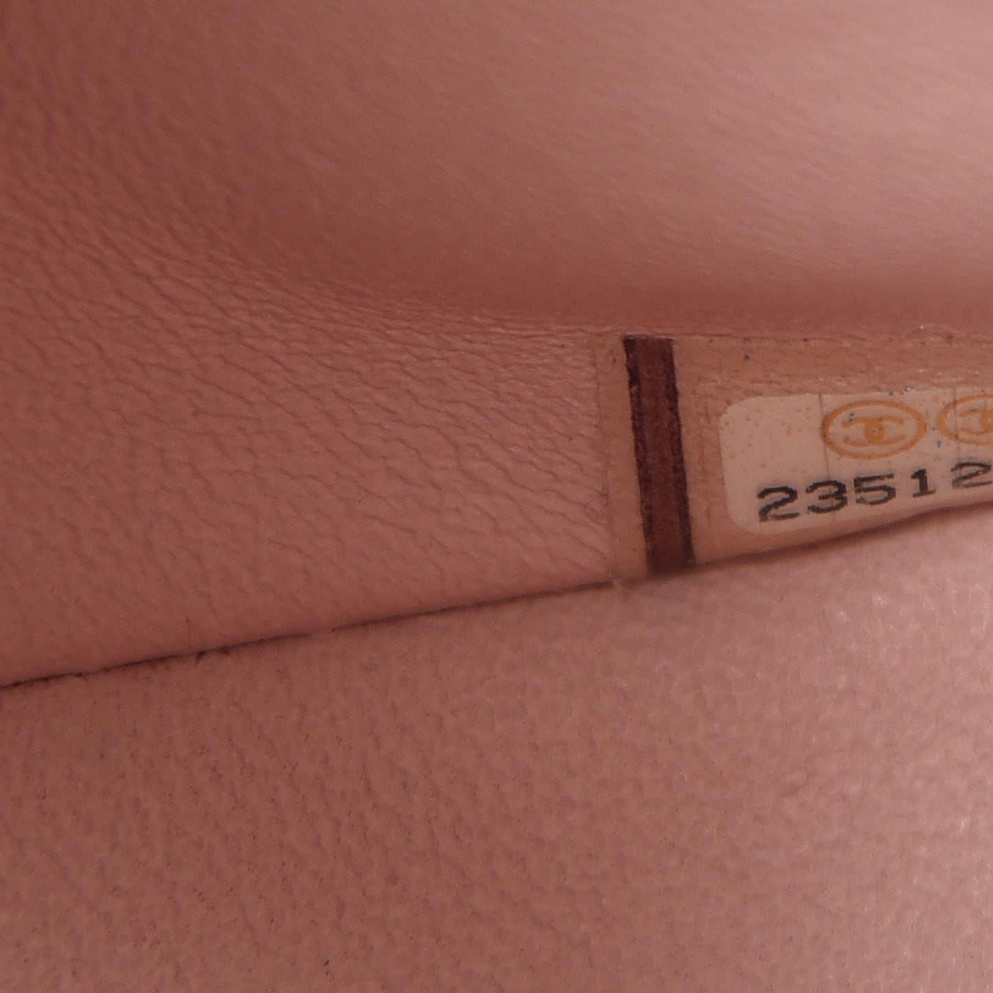 Lambskin Quilted Medium Double Flap Light Pink