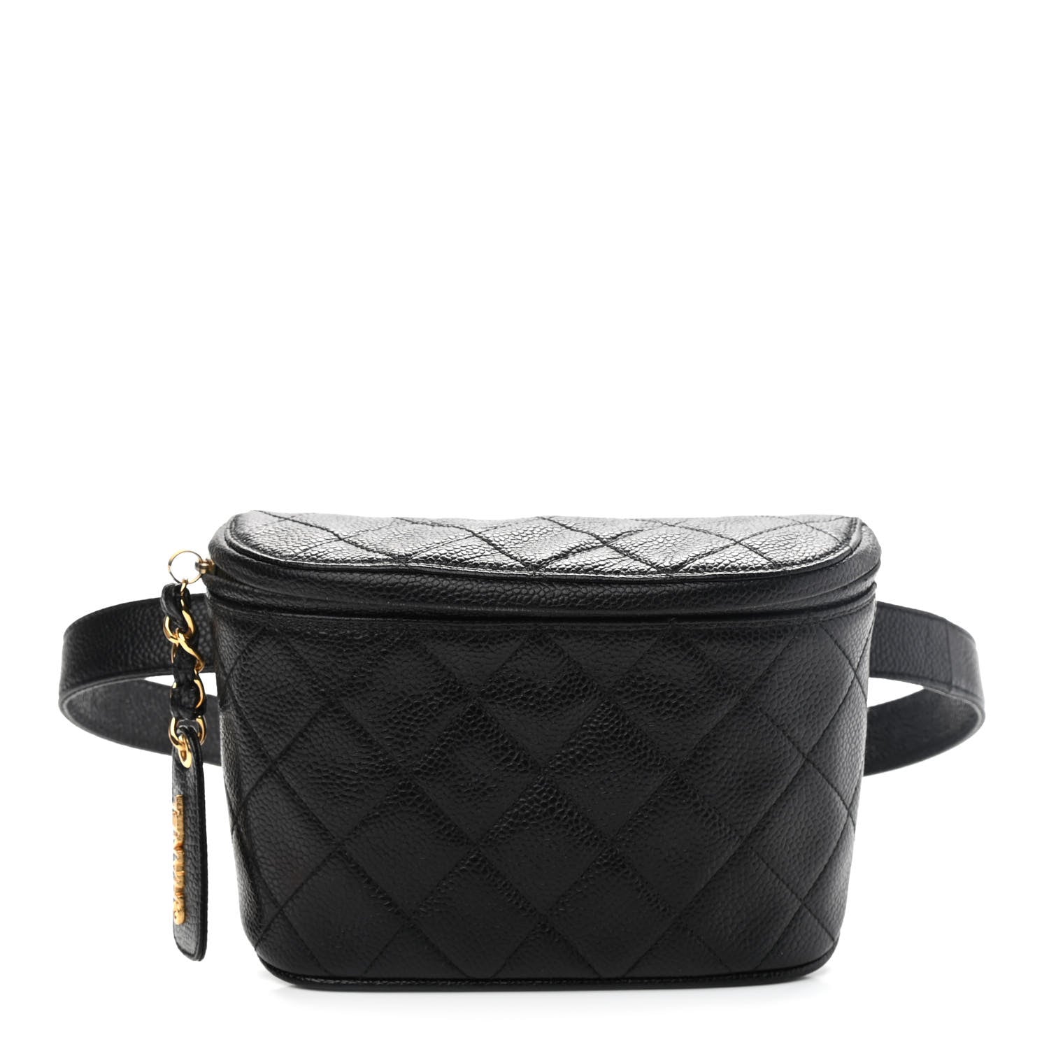 Chanel Caviar Quilted Belt Bag 75 30 Black 1 of 11