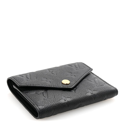 Louis Vuitton Empreinte Victorine Wallet Black 4 of 6