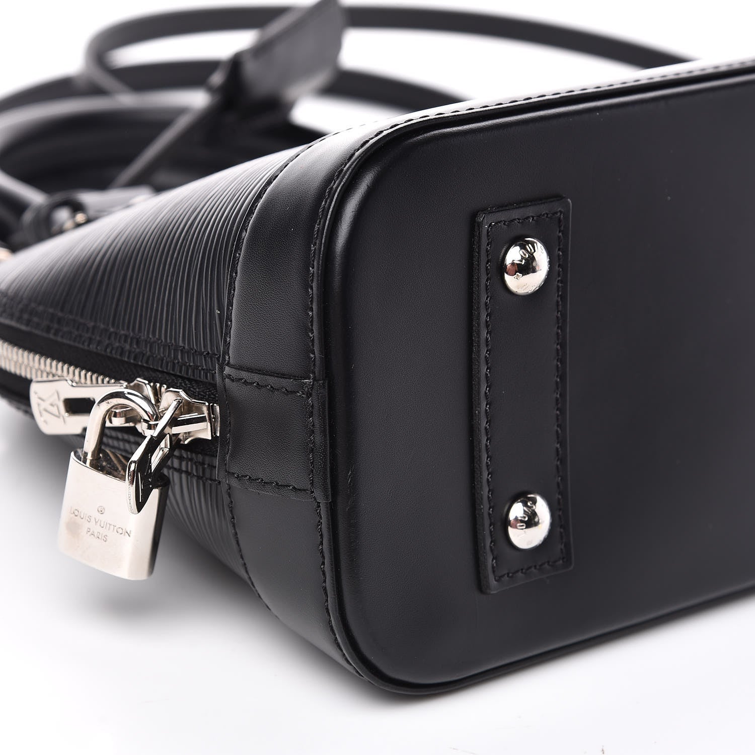 Louis Vuitton Epi Alma BB Black 6 of 8