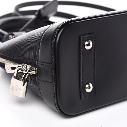 Louis Vuitton Epi Alma BB Black 6 of 8