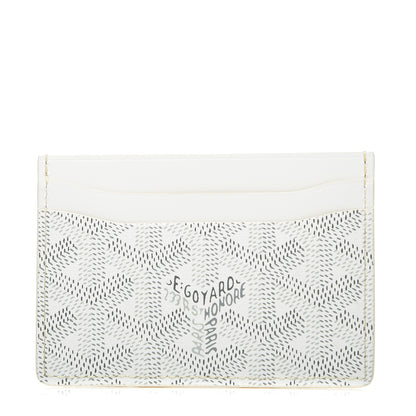Goyard Goyardine Saint Sulpice Card Holder White 1 of 5