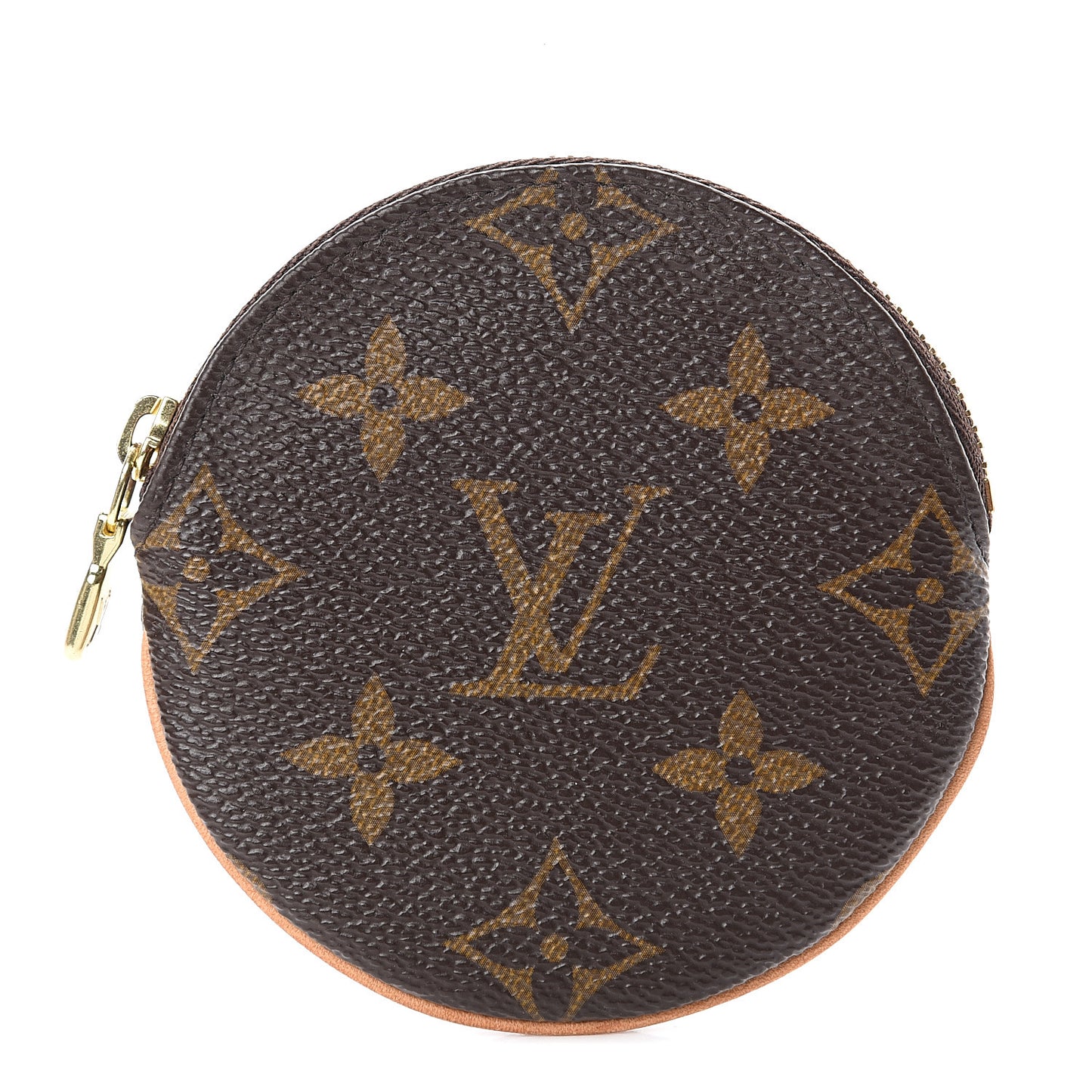 Monogram Round Coin Purse