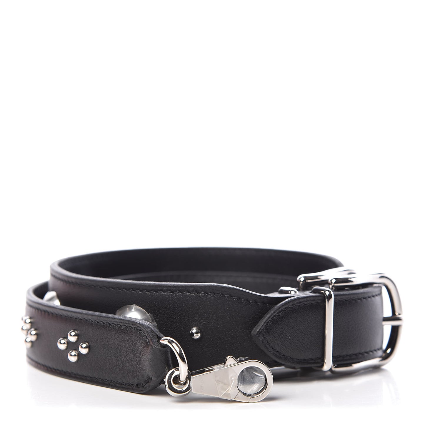 Swift Studded Carnaby Losange Shoulder Strap Black