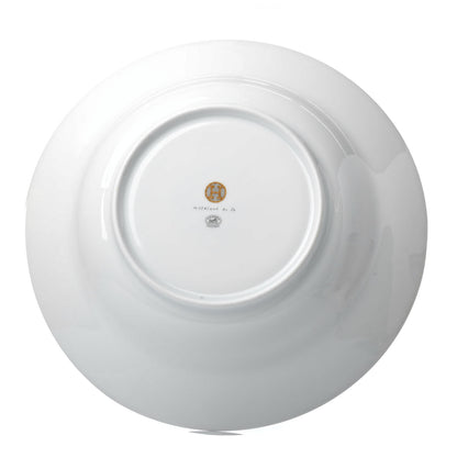 Hermes Porcelain Mosaique Au 24 Round Deep Platter Gold 2 of 4