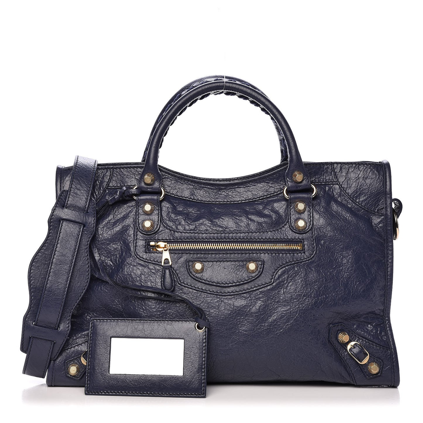 Agneau Giant 12 Gold Hardware City Gris Chartreux