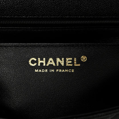 Chanel Caviar Quilted Mini Top Handle Rectangular Flap Black 6 of 11