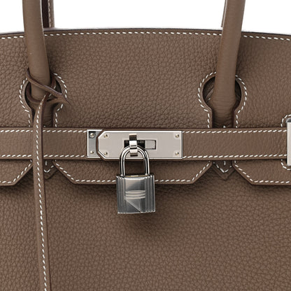 Hermes Togo Birkin 30 Etoupe 7 of 10