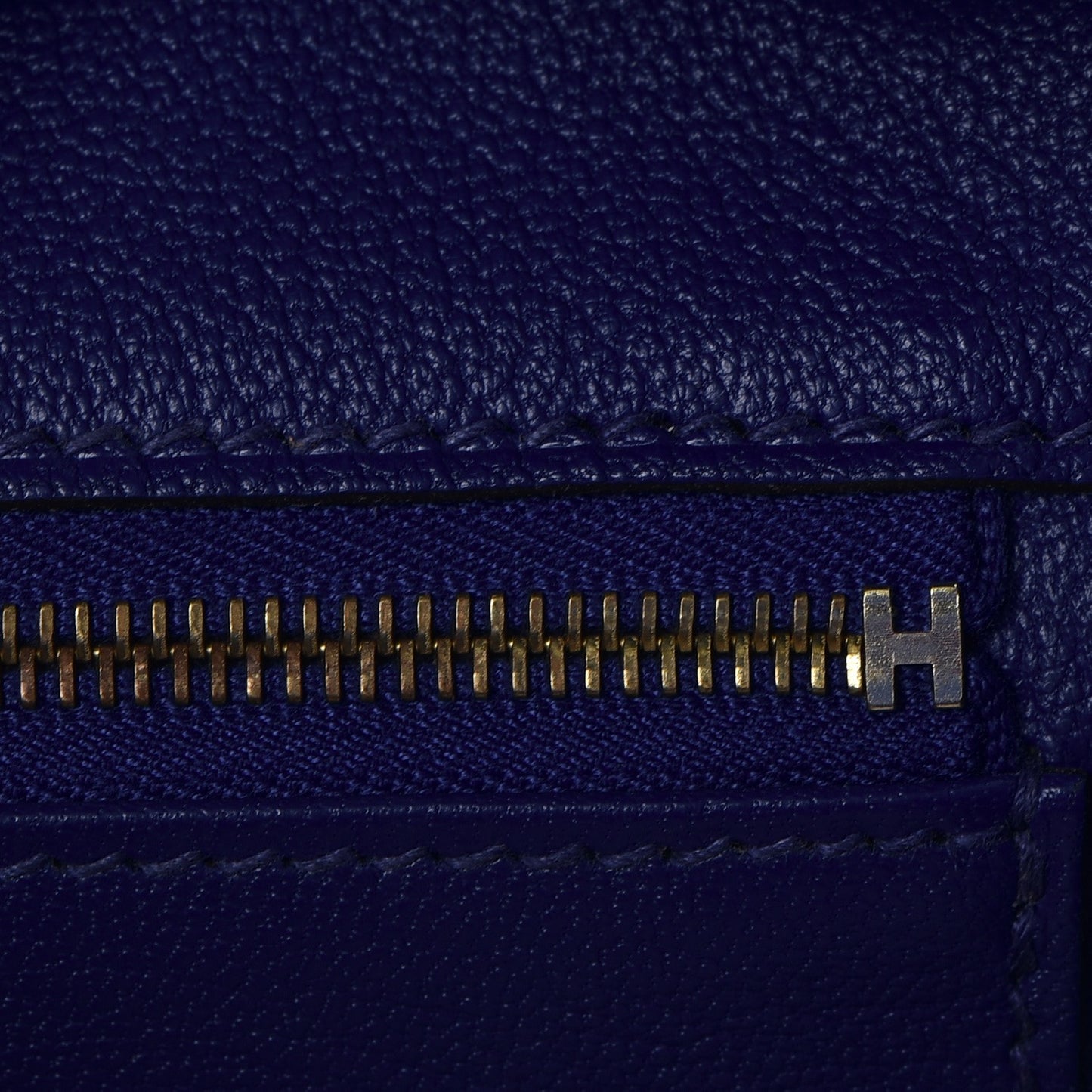 Togo Birkin 35 Bleu Electrique