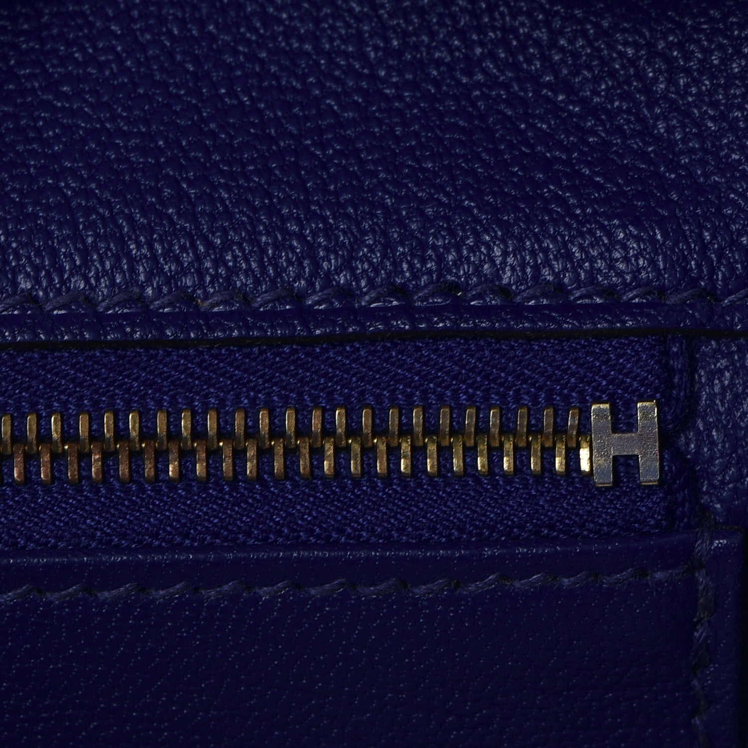 Hermes Togo Birkin 35 Bleu Electrique 20 of 40
